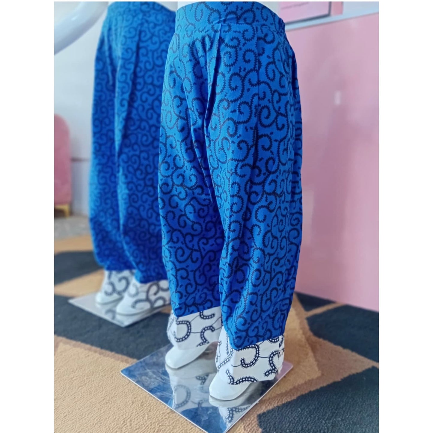 Tola Blue Swirl Trousers (Girls)