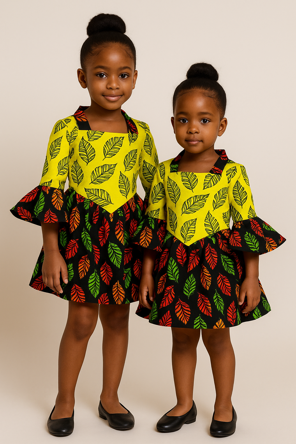 Morayo Leaf Dress