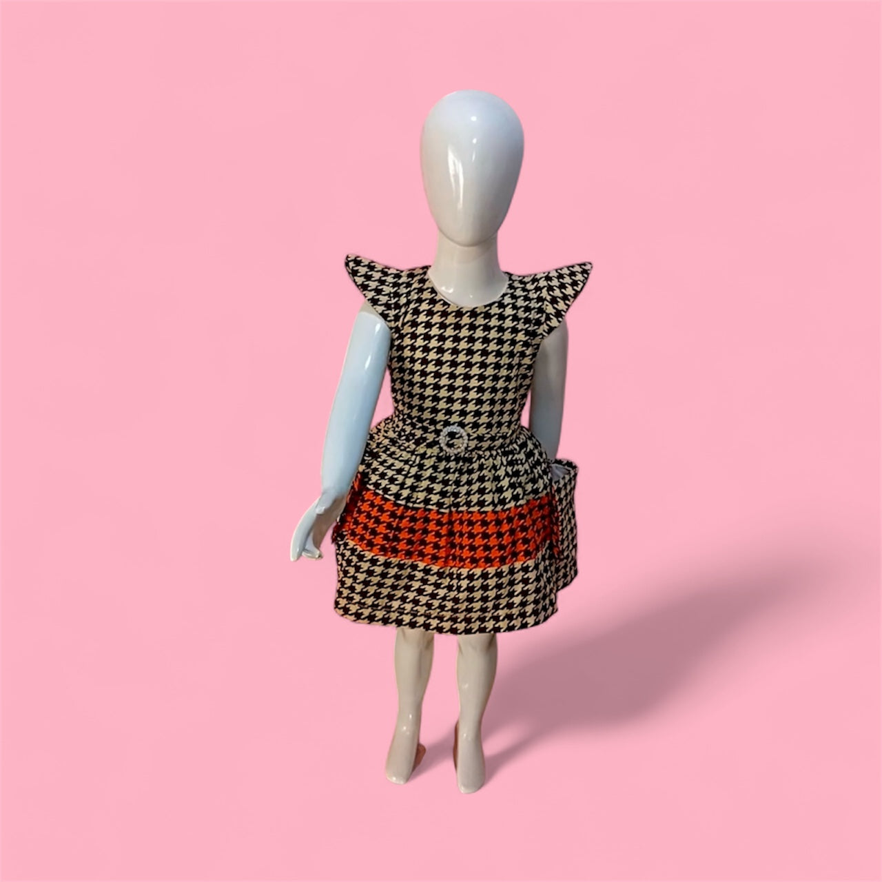 Ariyike Houndstooth Dress