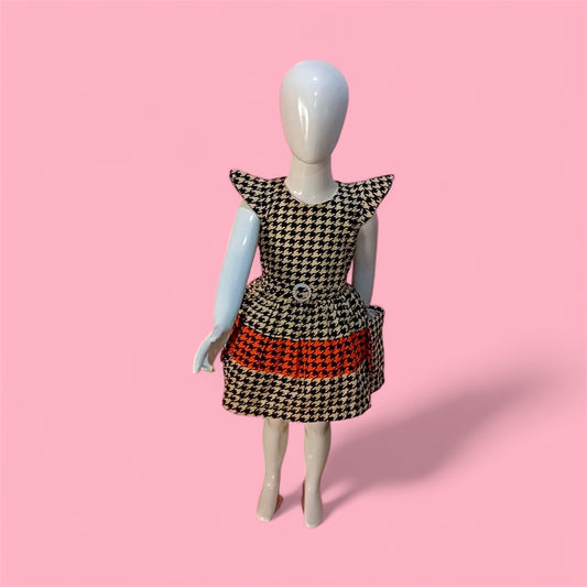 Ariyike Houndstooth Dress