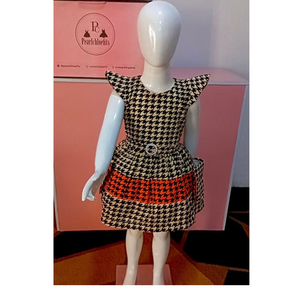 Ariyike Houndstooth Dress