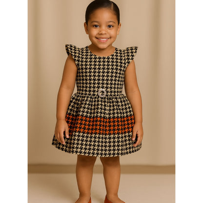 Ariyike Houndstooth Dress