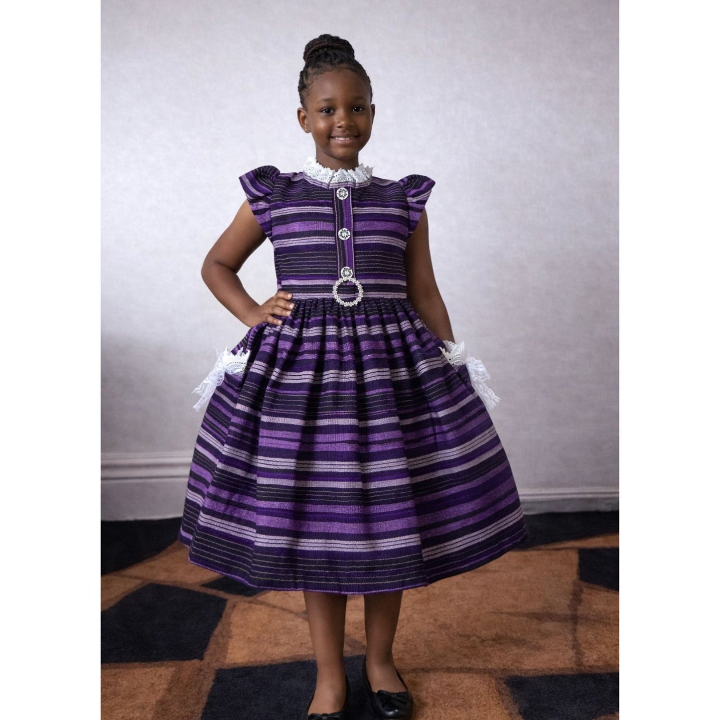 Morire Aso-Oke Dress
