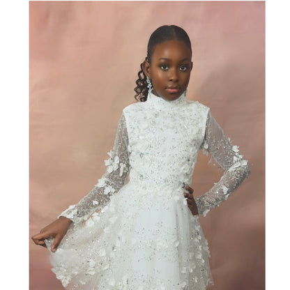 Pearl Ivory Blossom Dress