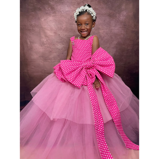 luxury dresses for girls Luxury Sage Green Flower Girl Dresses Handmade Flower Tiered J074 Sage Green / 3(100cm)