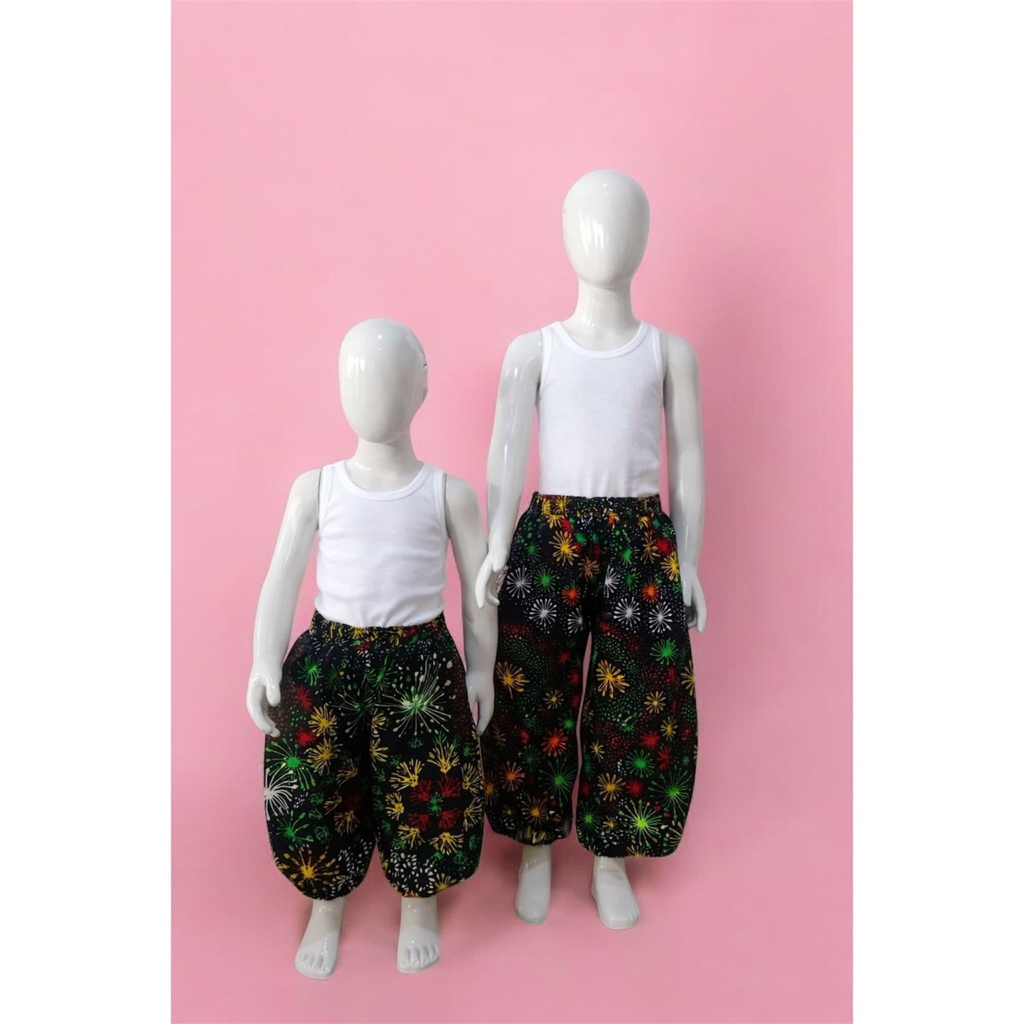Naza Fireworks Balloon Trousers for Girls