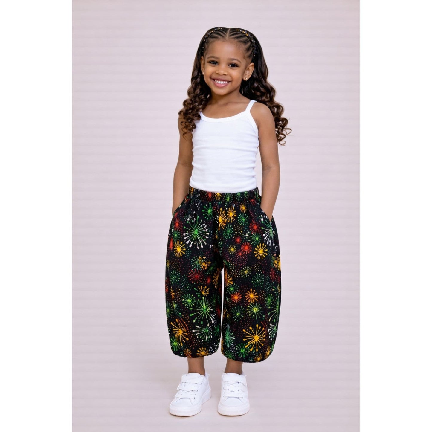 Naza Fireworks Balloon Trousers for Girls