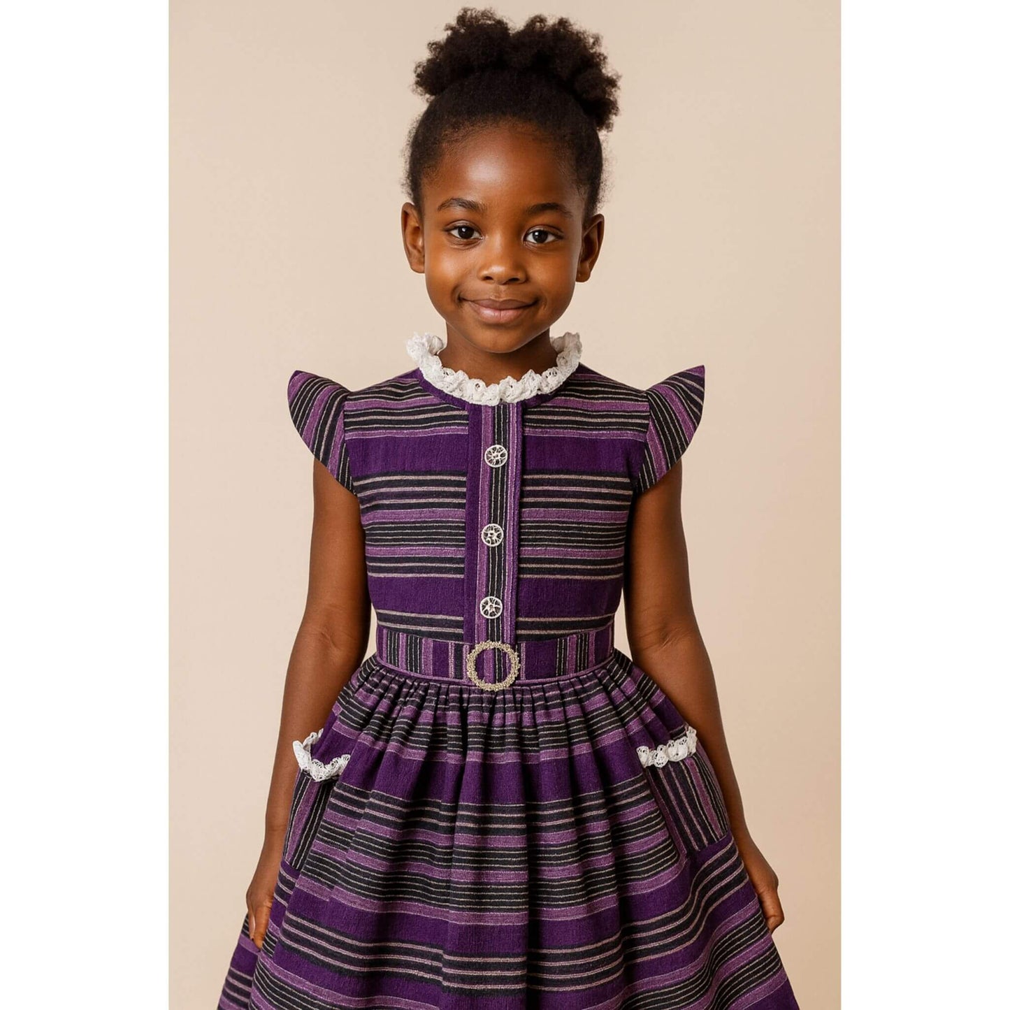 Morire Aso-Oke Dress