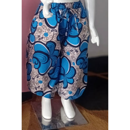 Laape Balloon Trousers – Blue Bloom (Girls)