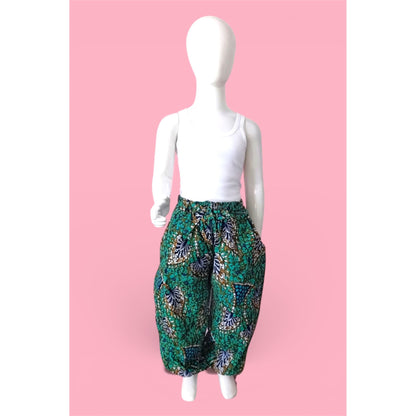 Nia Bloom Balloon Trousers (African Print)