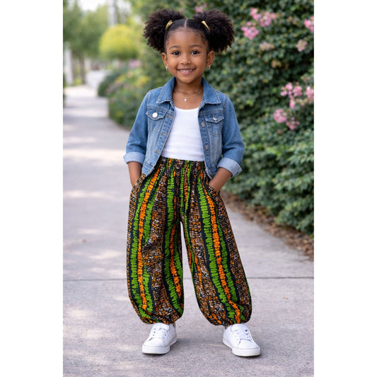 Prism Bloom Balloon Trousers